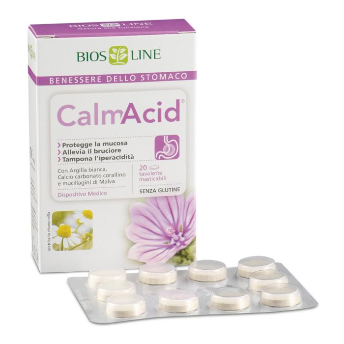 Bios Line Biosline Calmacid 20 Tavolette Masticabili