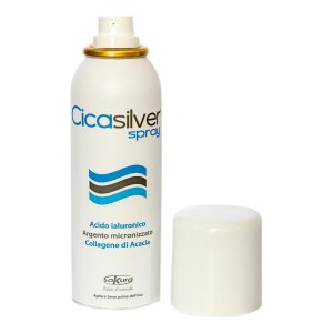 Sakura Cicasilver Spray Dispositivo Medico per Lesioni Cutanee 125ml