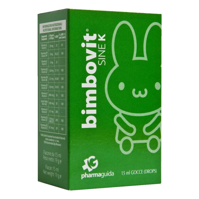 Pharmaguida Bimbovit Sine K Gocce 15 Ml