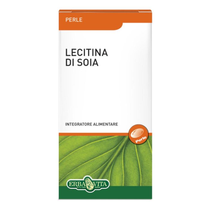 Erba Vita Lecitina Di Soia Integratore Alimentare Colesterolo 120 Perle
