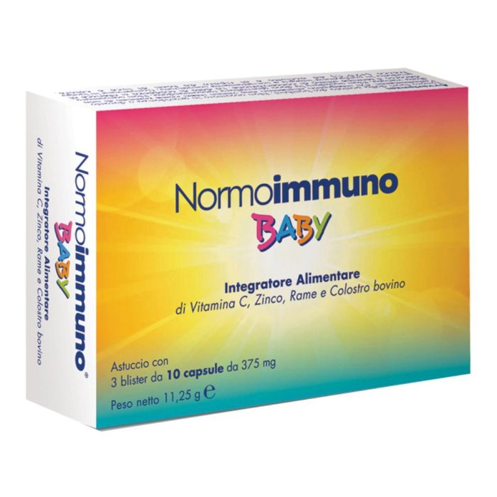 Normoimmuno Baby 30 capsule integratore per le difese immunitarie dei bambini