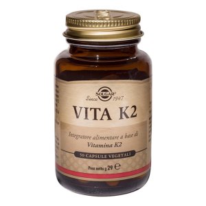 Solgar  Apparato Osseo Vita K2 Alimentare Integratore 50 Capsule