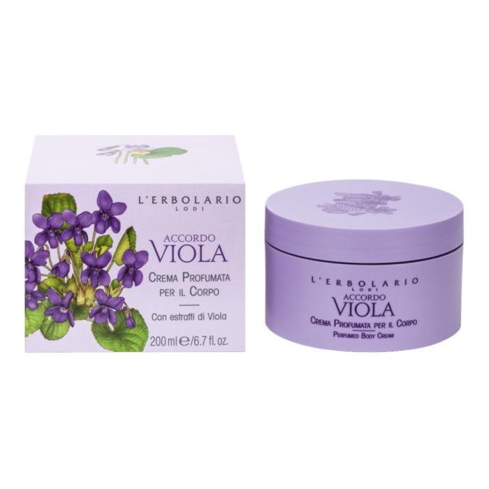 Accordo Viola crema corpo 200 ml - crema corpo profumata Accordo Viola