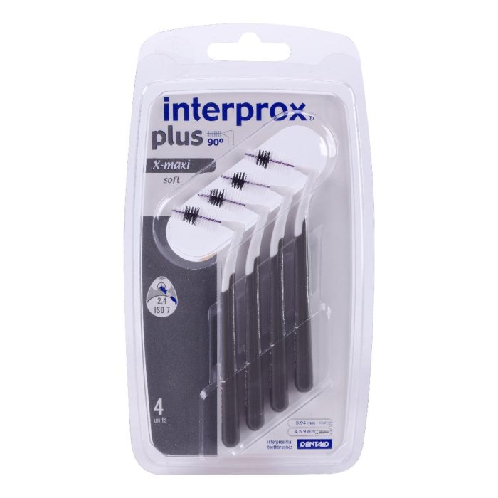 Dentaid Interprox Plus X Maxi Grigio 4 Pezzi
