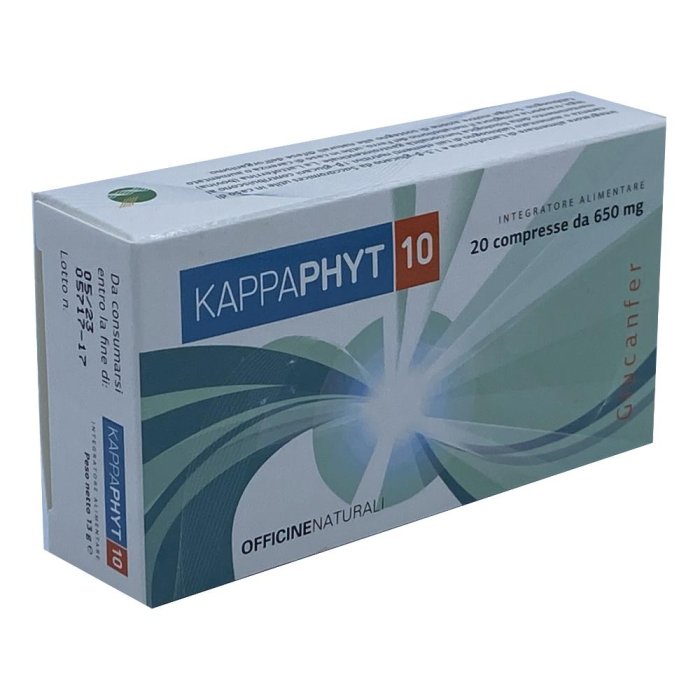 Officine Naturali Kappaphyt 10 20 Compresse Da 650 Mg