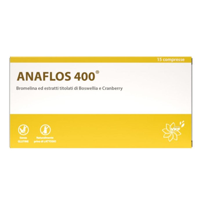 Anaflos 400 15 compresse - integratore per microcircolo e gambe pesanti