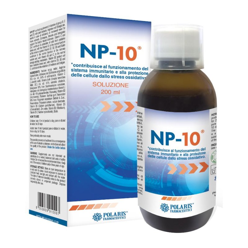 Np-10 Sciroppo Integratore Alimentare 200 ml