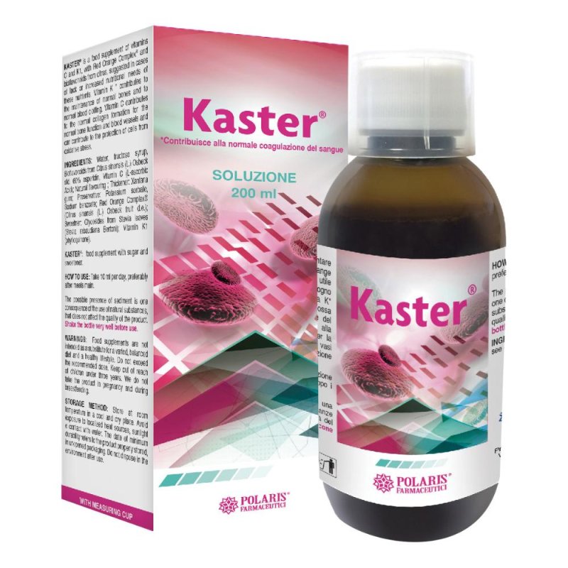 Polaris Farmaceutici Kaster Sciroppo 200 Ml
