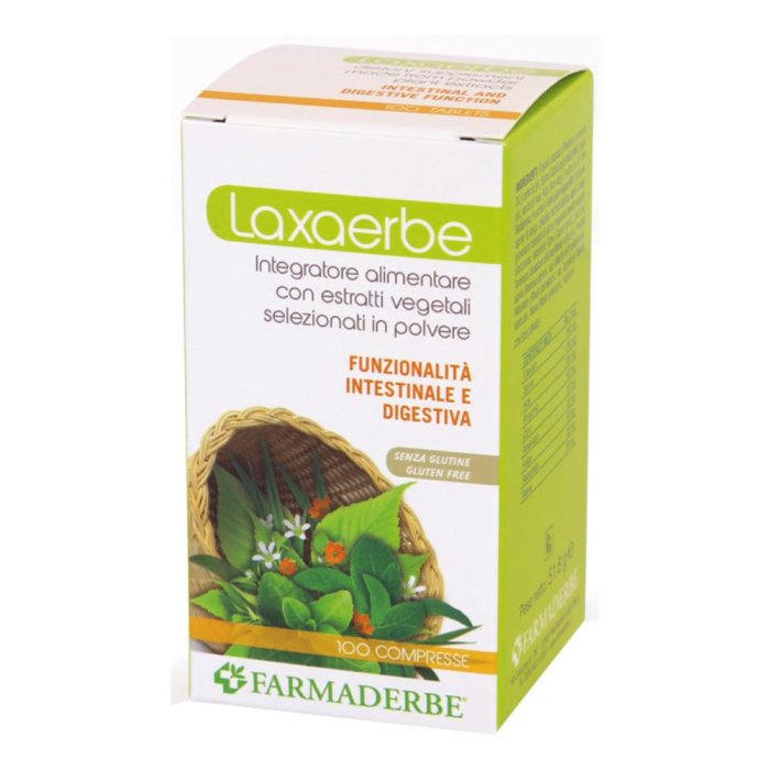 Farmaderbe Laxaerbe 100 Compresse 50 G