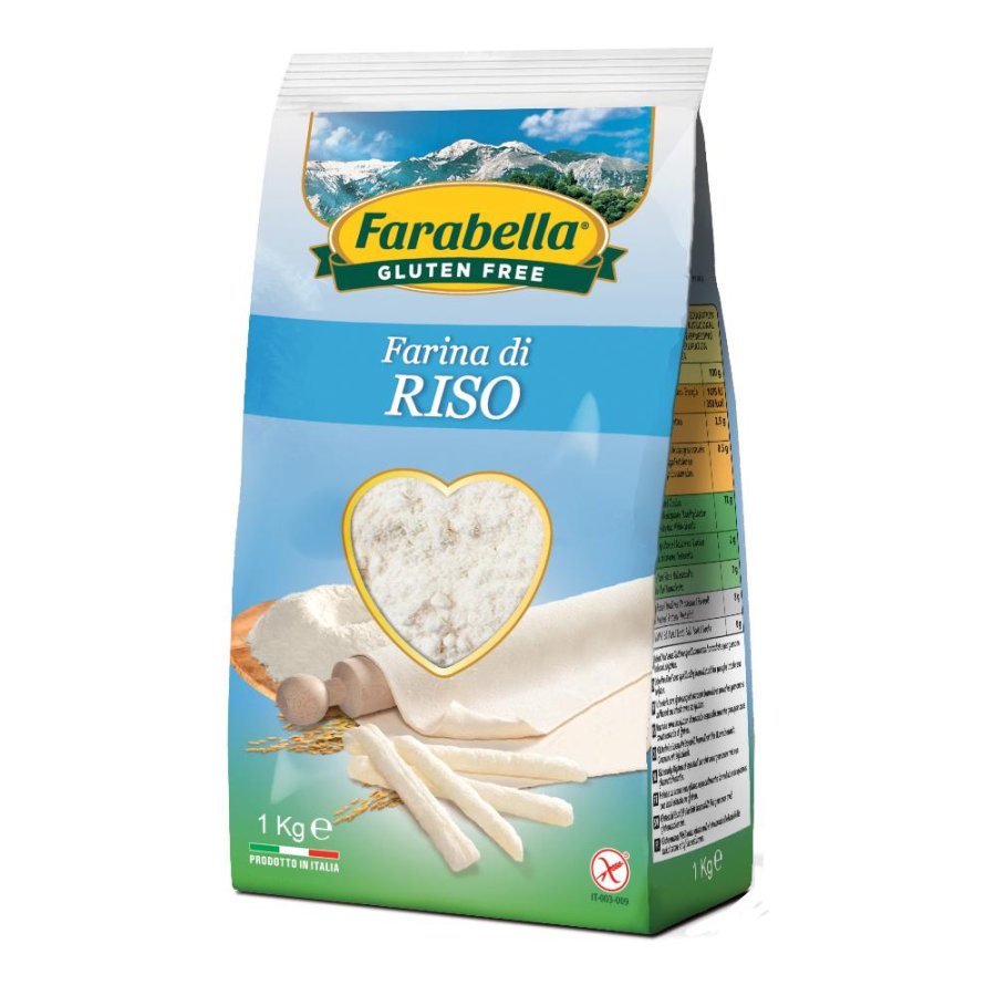 FARABELLA Farina Riso 1Kg FARABELLA Farina Riso 1Kg