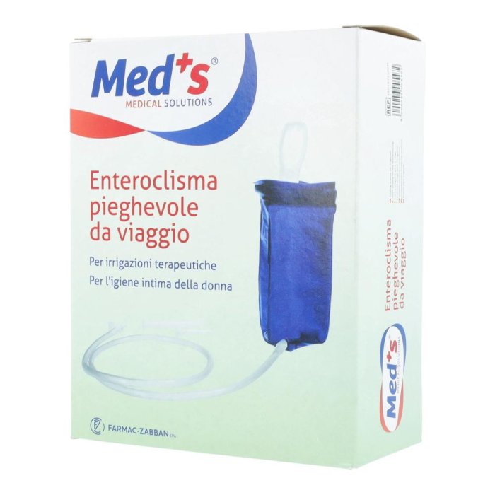 Med's Enteroclisma Da Viaggio Pieghevole 2 Lt