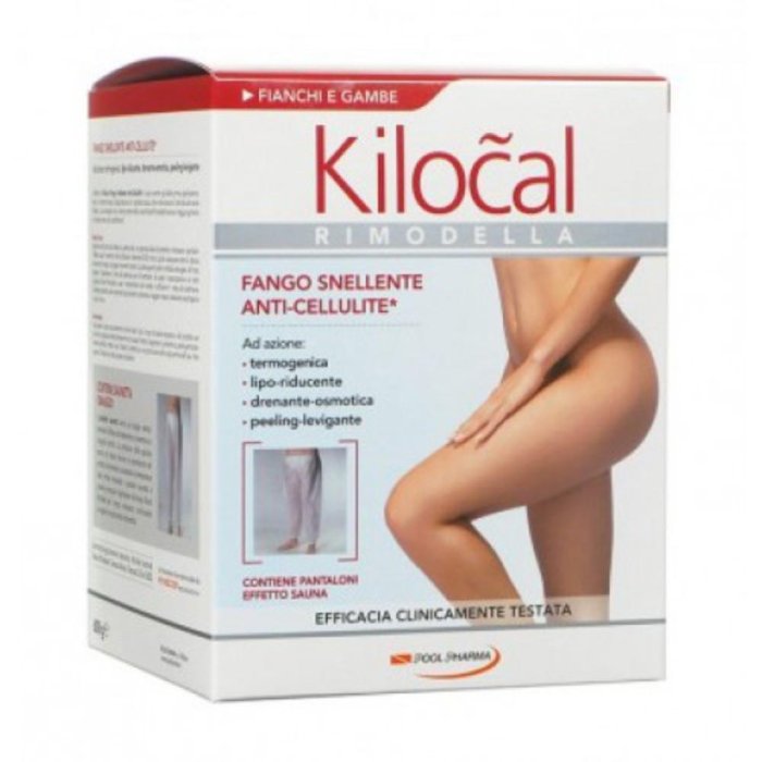 Kilocal Rimodella Fango snellente anticellulite per fianchi e gambe da 600 g - Pool Pharma Srl