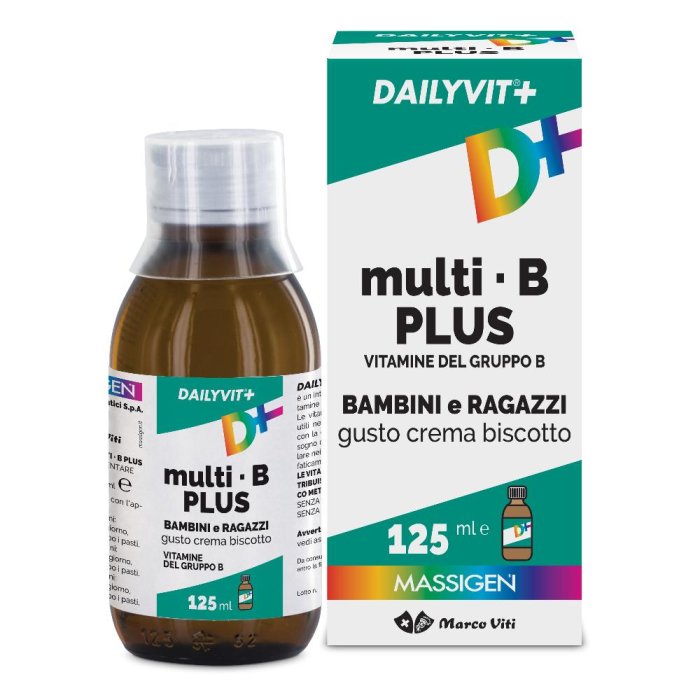 Dailyvit+ Multi B Integratore Vitamine Minerali  Sciroppo 125 ml