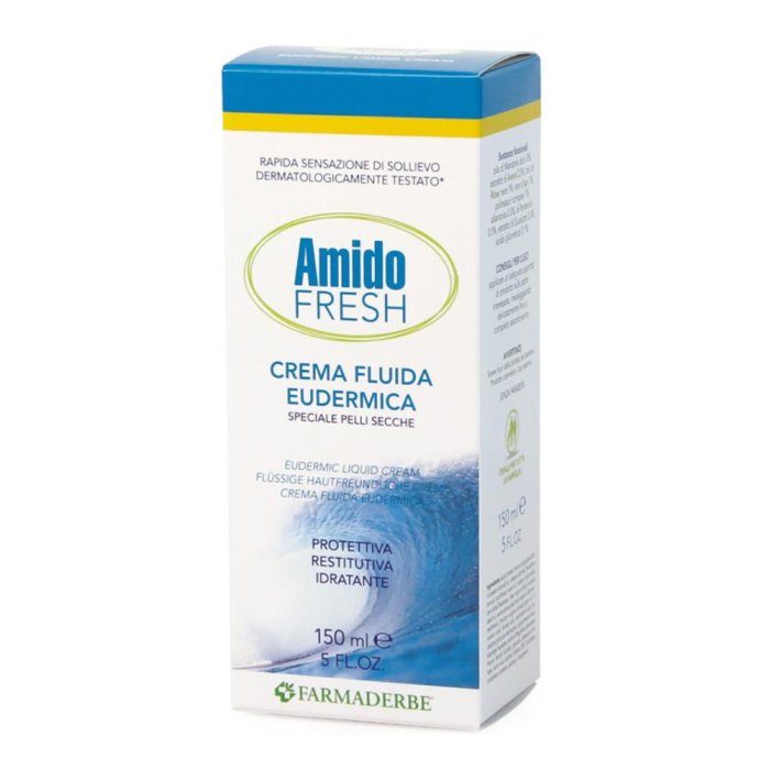 Farmaderbe Amido Fresh - Crema Fluida Eudermica 150 ml