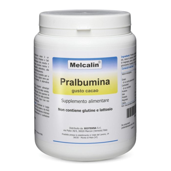 Biotekna Melcalin Pralbumina Cacao 532g