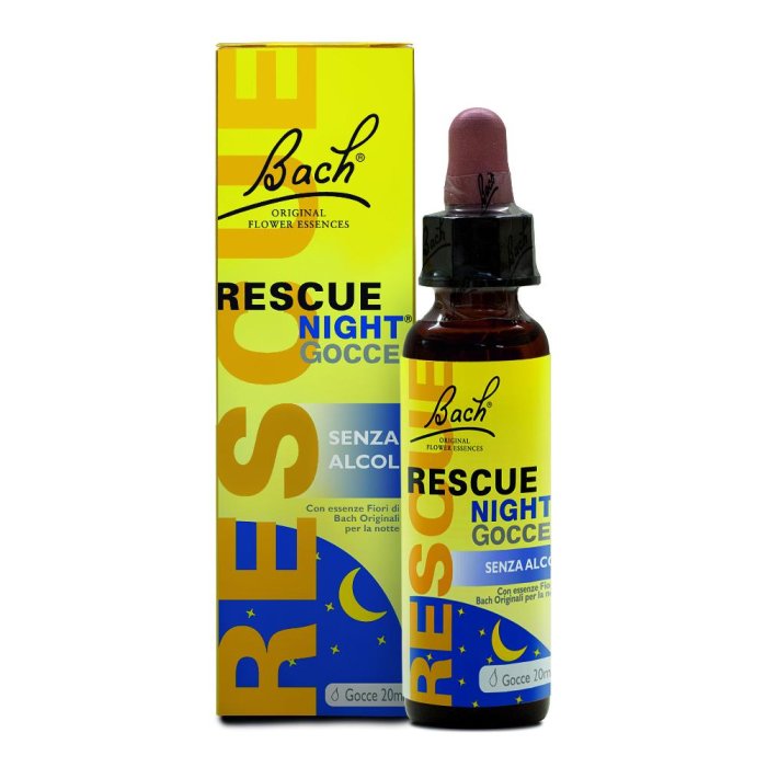 Schwabe Pharma Bach Rescue Night Gocce Integratore con essenze 20 ml