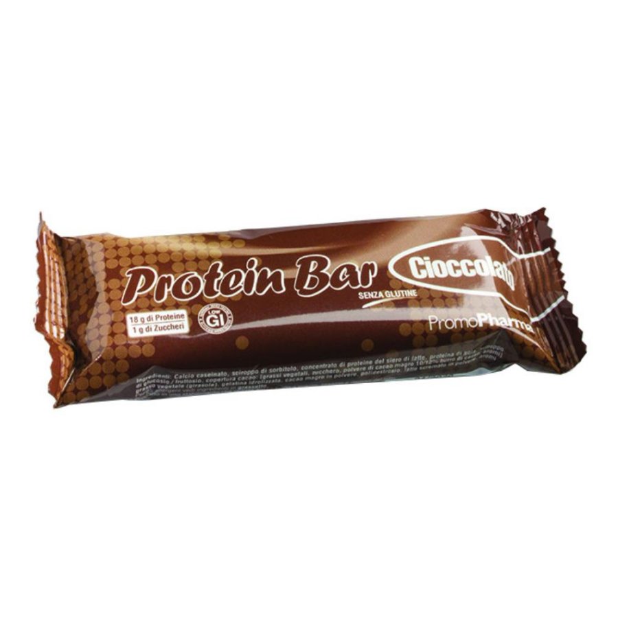 Barretta Protein Bar al Cioccolato 45 Grammi Snack Proteico Fitness per Sport e Palestra