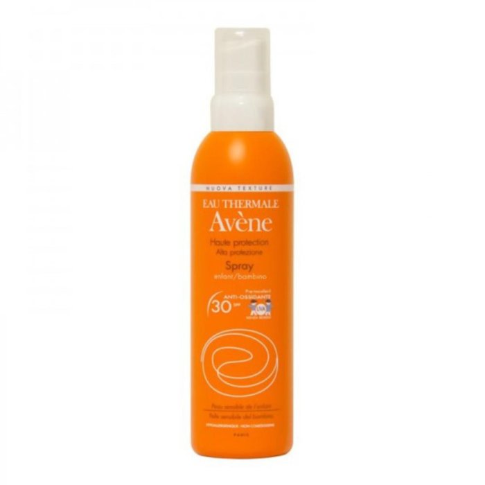 Avene Solare Spray Protezione Media Bambini Pelli Sensibili SPF30 200 ml