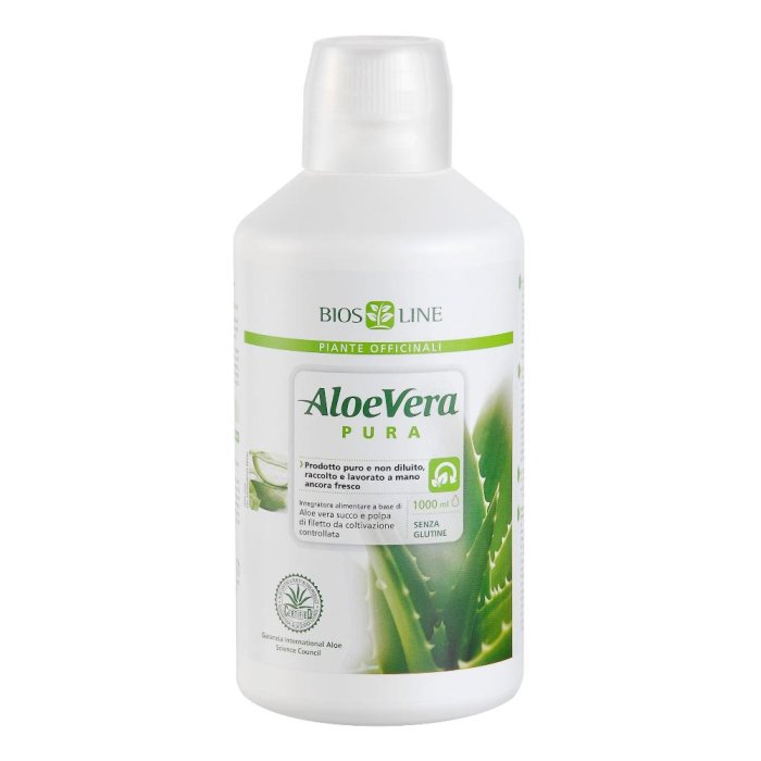 Bios Line Biosline Aloe Vera Succo Polpa 1 Lt