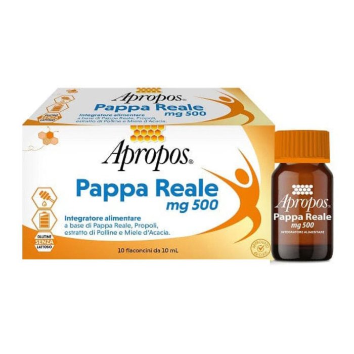 Apropos  Protezione Inverno Vita+ Pappa Reale Integratore 10 Flaconcini