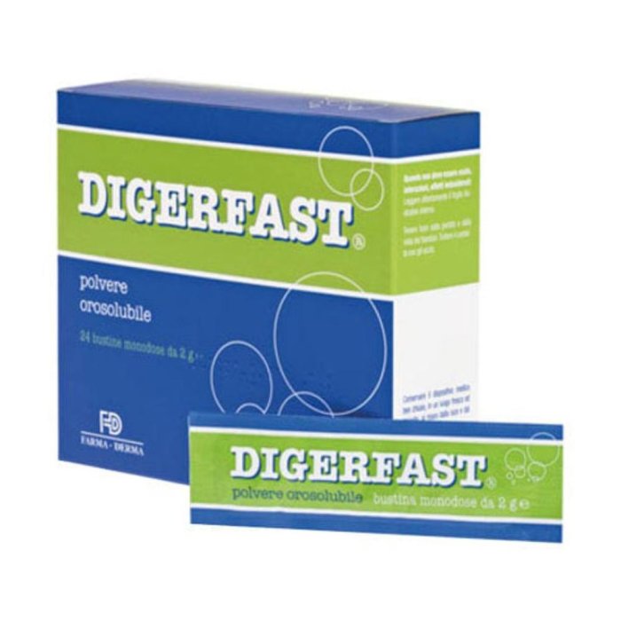 Farma Derma  Dispositivi Medici Digerfast Anti-Dispeptico 24 Buste