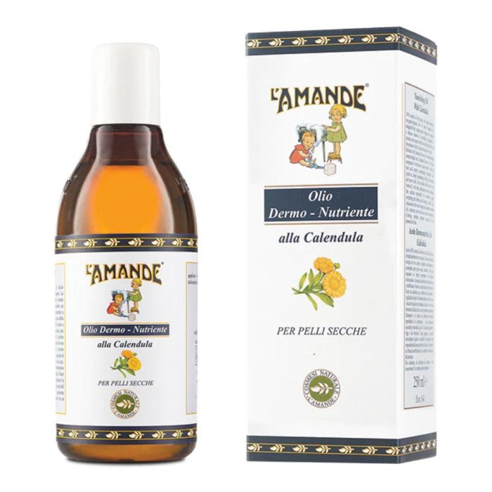L'Amande Marseille - Olio Dermo Nutriente Alla Calendula 250 ml