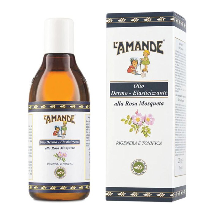 L'Amande Marseille - Olio Dermo Elasticizzante Alla Rosa Mosqueta 250 ml