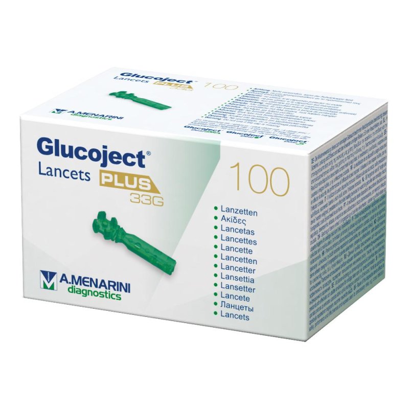 A.menarini Lancette Pungidito Glucojet Plus Gauge 33 100 Pezzi