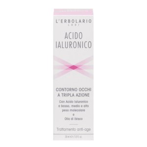 L'Erbolario Linea Acido Ialuronico Anti-Rughe Contorno Occhi Tripla Azione 30 ml
