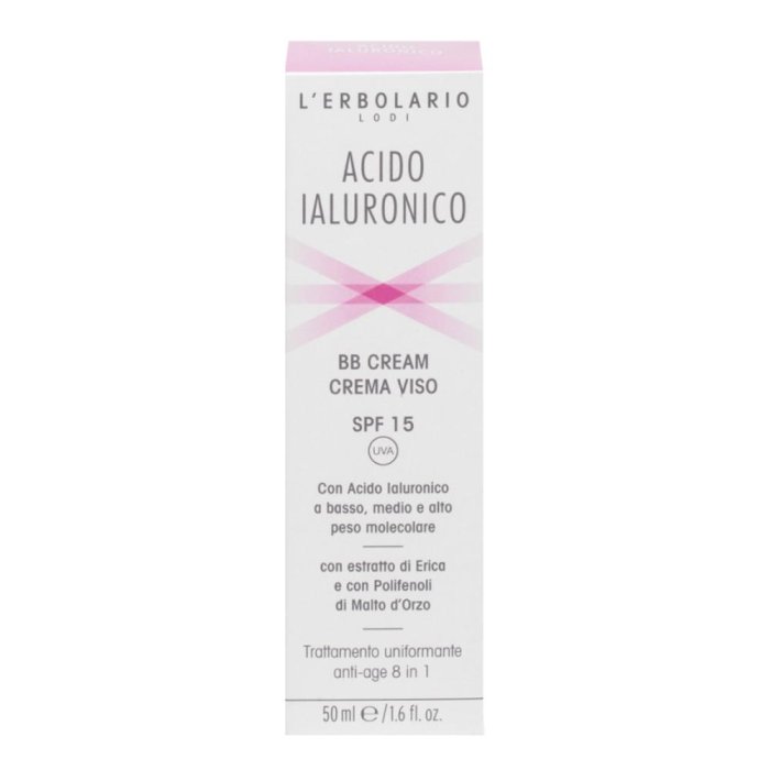 Acido Ialuronico BB Cream viso - crema viso colorata idratante antiage