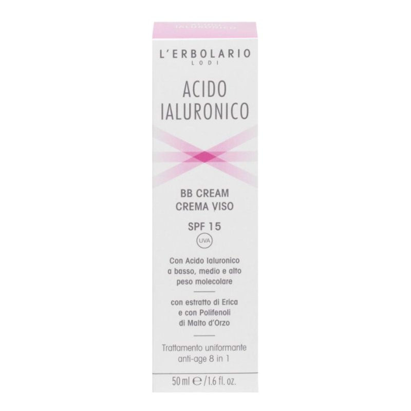 Acido Ialuronico BB Cream viso - crema viso colorata idratante antiage