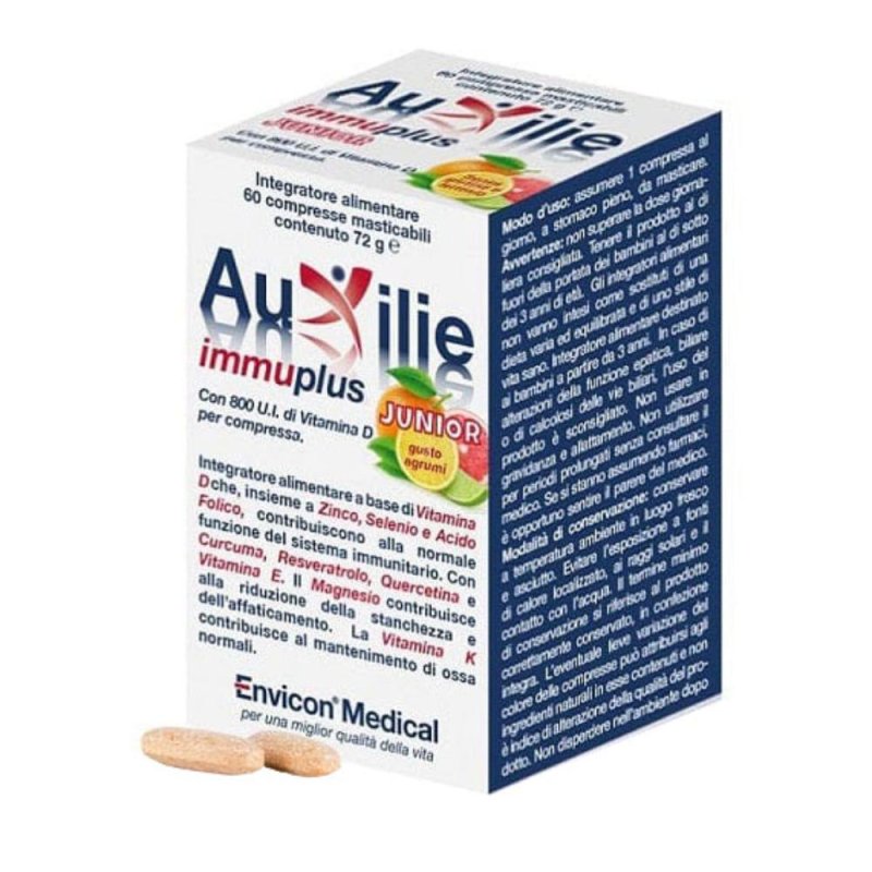 Envicon Auxilie Immuplus Junior Masticabile 30 Compresse
