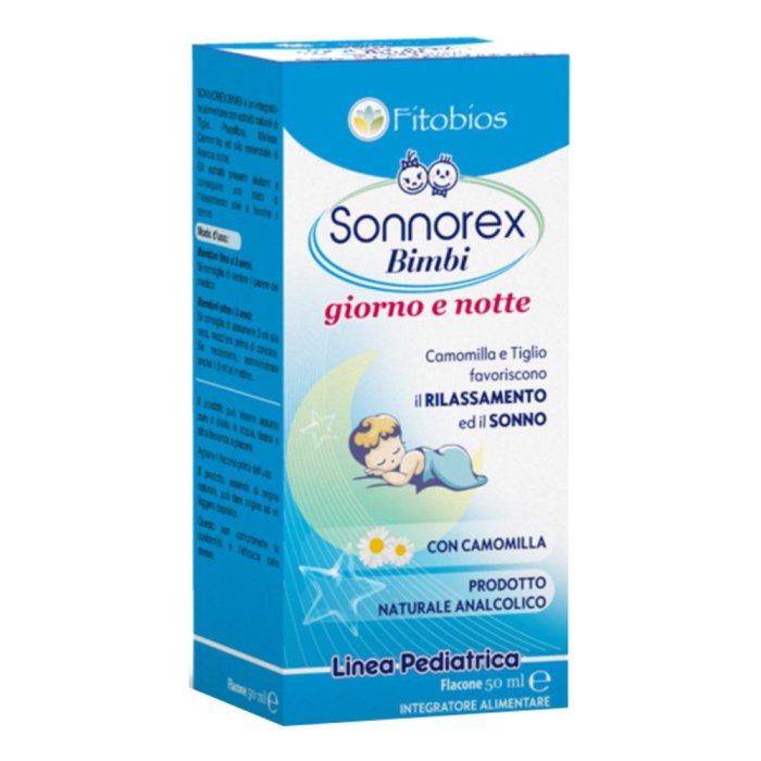 Fitobios Sonnorex Bimbi Gocce Integratore Alimentare 50 ml