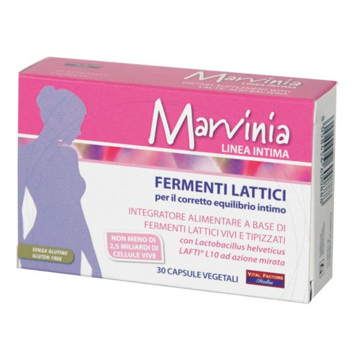 Vital Factors Marvinia - Fermenti Lattici Equilibrio Intimo 30 Capsule