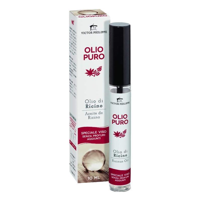 Idrapelle olio di ricino ciglia 10 ml - olio rinforzante per ciglia e sopracciglia