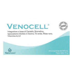Venocell gel 100 ml crema gel per gambe pesanti e microcircolo