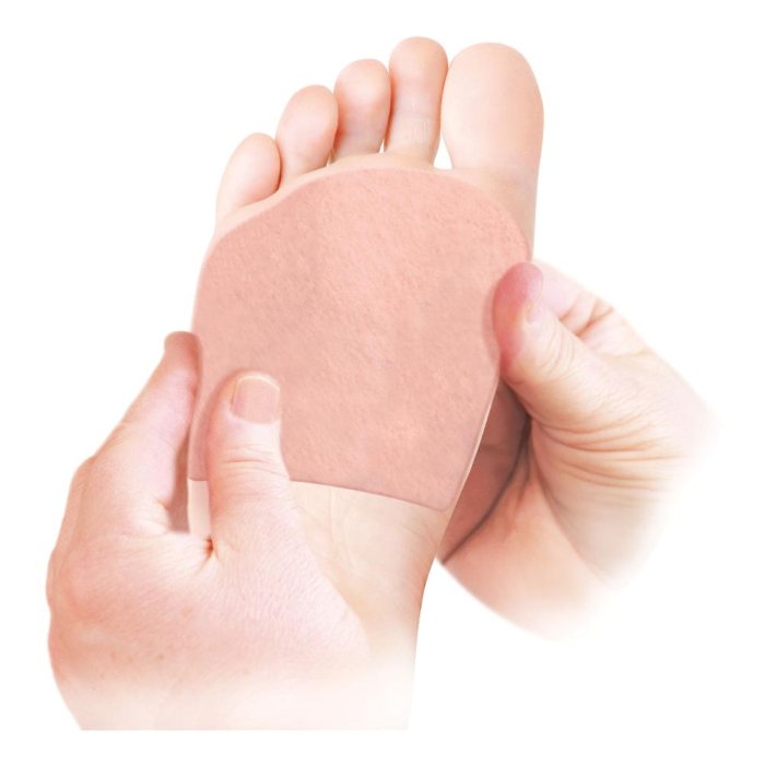 Tecniwork Feltro Adesivo Lana Protezione Piede 2 Pezzi