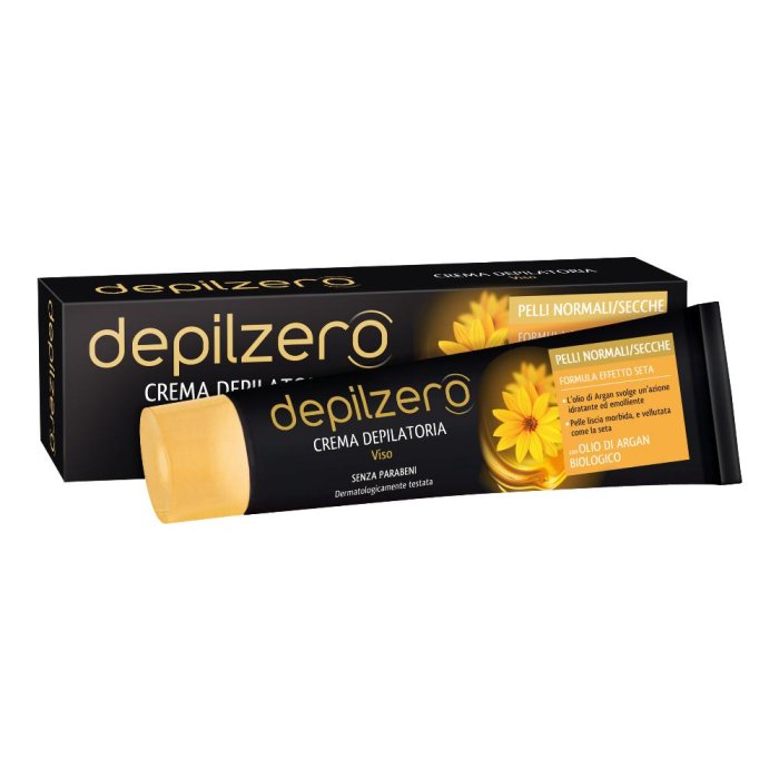Depilzero Crema Depilatoria Viso  Olio Argan 50 ml
