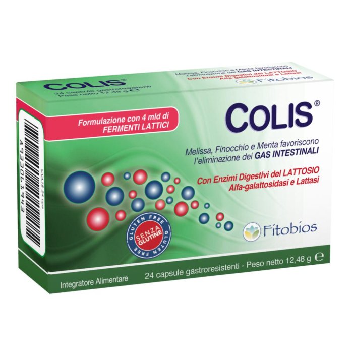 Fitobios Colis 24 Capsule Gastroresistenti 520 mg