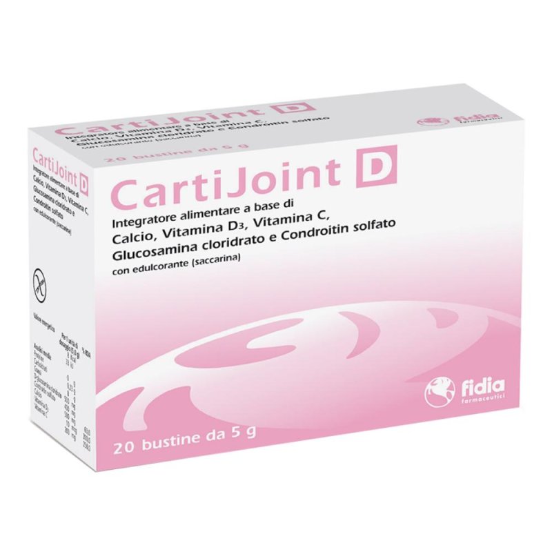 Fidia CartiJoint D Integratore Alimentare Articolazioni 20 Buste