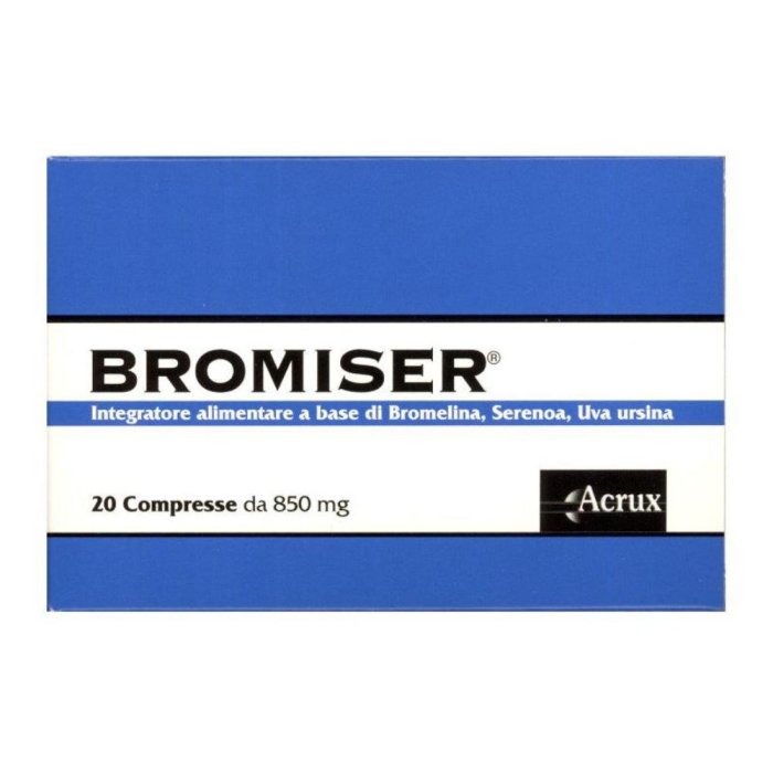 Acrux Bromiser 20 Compresse 850 Mg