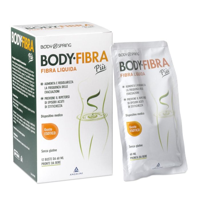 Body Fibra Più Integratore Gusto Esotico 12 Bustine
