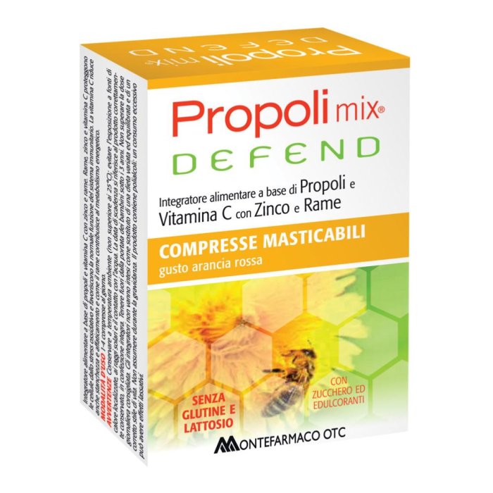 Specchiasol Propoli Mix Defend Integratore Difese Immunitarie 30 Compresse per Adulti