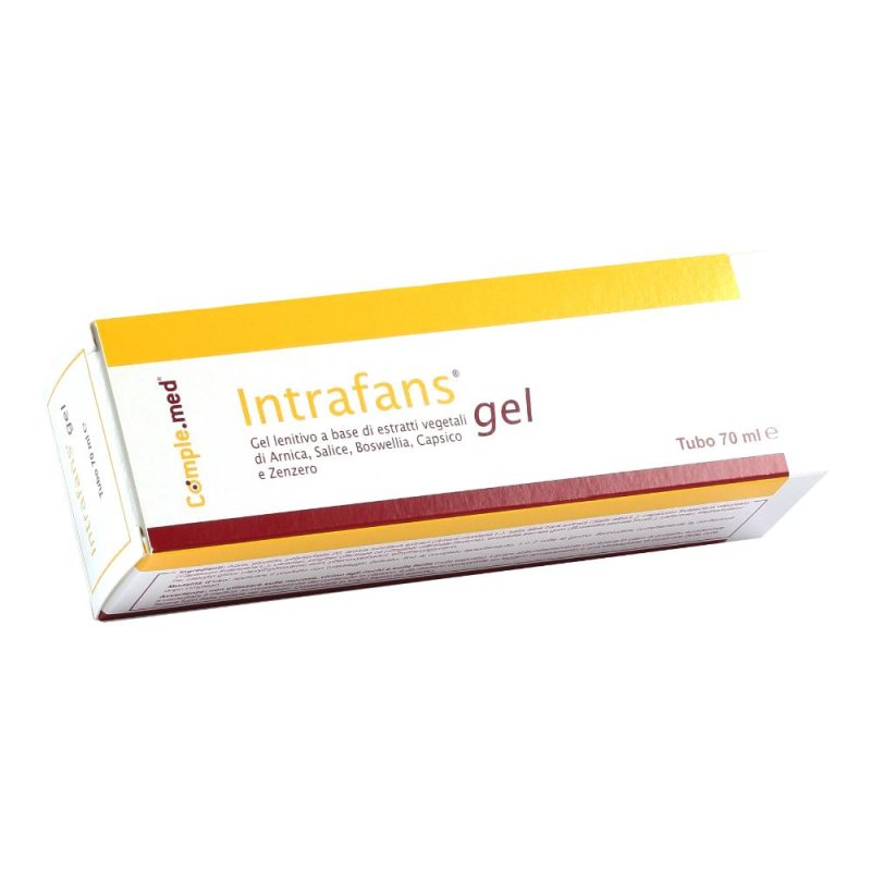 Intrafans Gel 70 Millilitri Sollievo Dolori Muscolari e Articolari Uso Topico