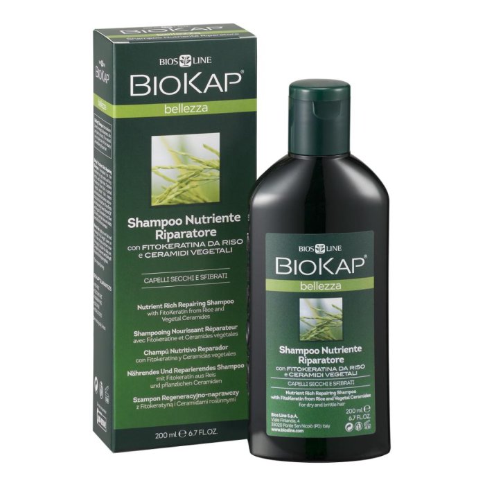 Biokap shampoo nutriente riparatore 200 ml - Bios line