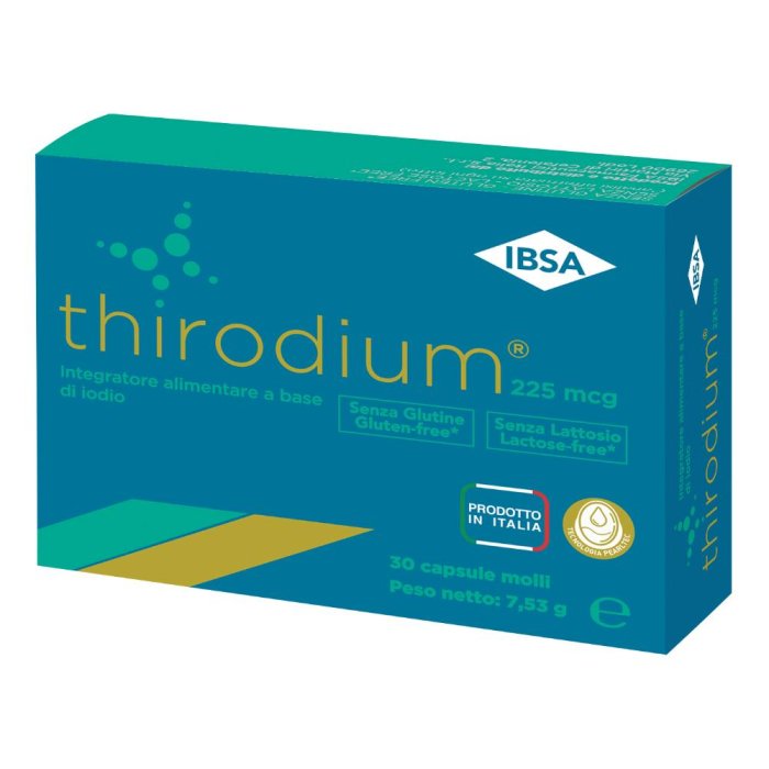 Ibsa Farmaceutici Italia Thirodium 225 30 Capsule 7,54 G