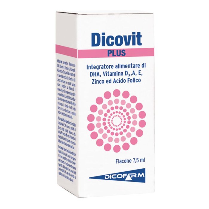 Dicofarm Dicovit Plus Integratore Alimentare Flacone 7,5 ml