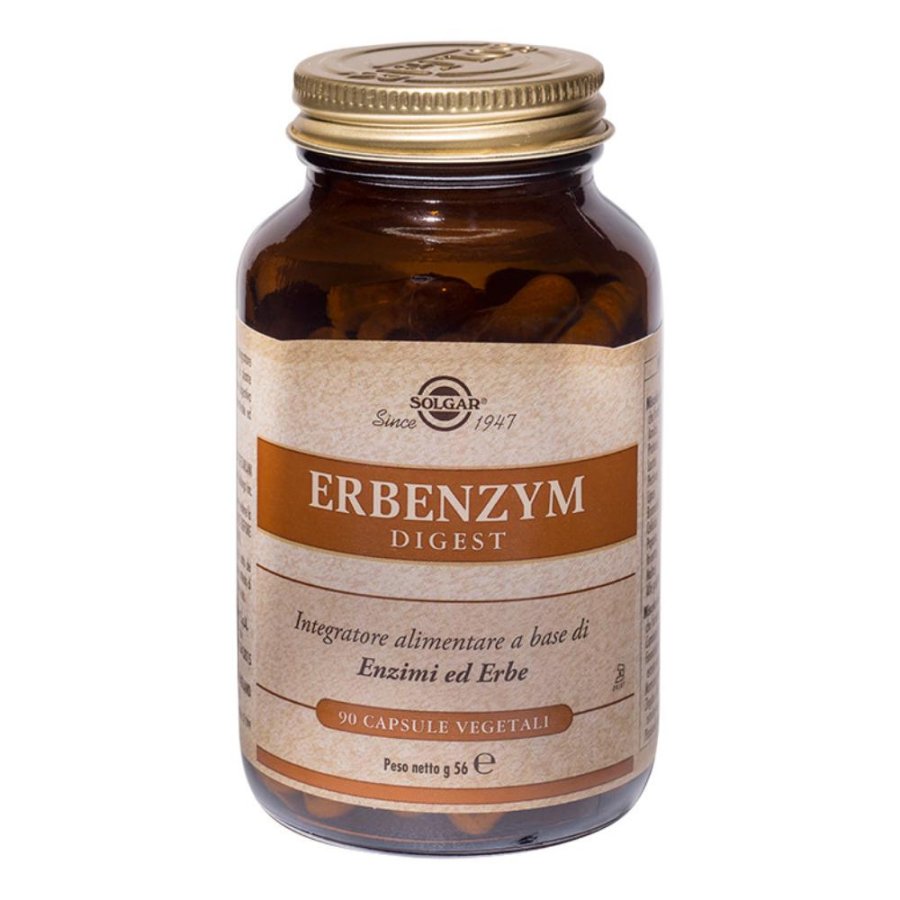 Solgar It. Multinutrient Erbenzym Digest 90 Capsule Vegetali Flacone 56 G
