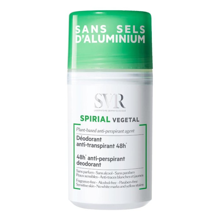 SVR Spirial Vegetal Deodorante Anti-Traspirante 48 h Roll-On 50 ml