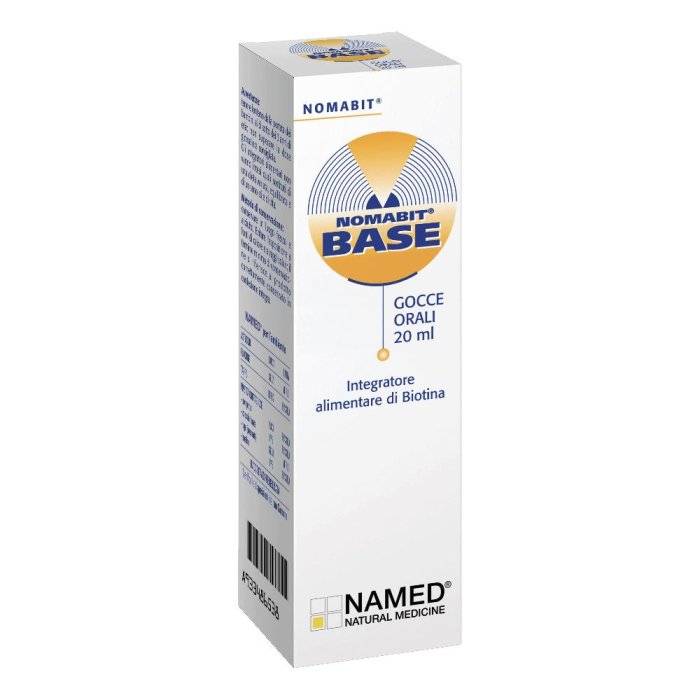 Named Nomabit Base Gocce Integratore Alimentare a base di Biotina 20 ml